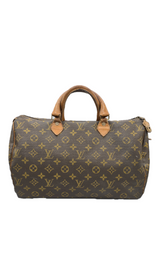 Vintage Louis Vuitton Monogram Speedy 30 Satchel (Certificate of Authenticity)