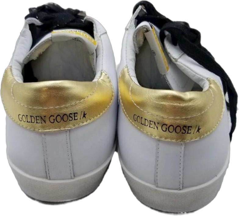 Golden Goose White Leather Sneakers